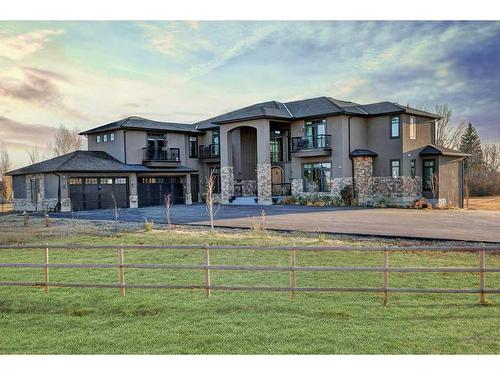 88091 Red Fox Lane West, Rural Foothills County, AB - Outdoor With Facade