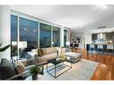 1806-433 11 Avenue Se, Calgary, AB  - Indoor Photo Showing Living Room 