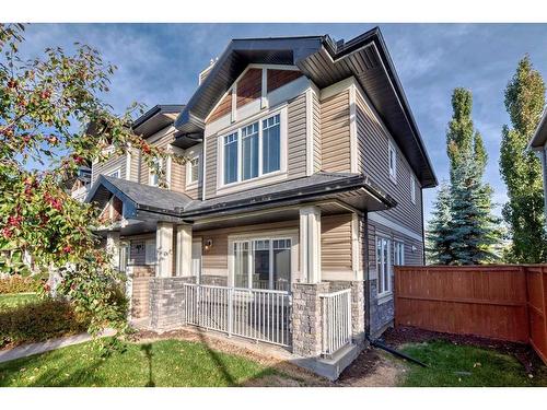 151 Prestwick Villas Se, Calgary, AB - Outdoor With Deck Patio Veranda