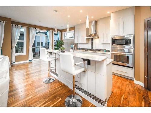 88 Walden Terrace Se, Calgary, AB - Indoor Photo Showing Kitchen With Upgraded Kitchen