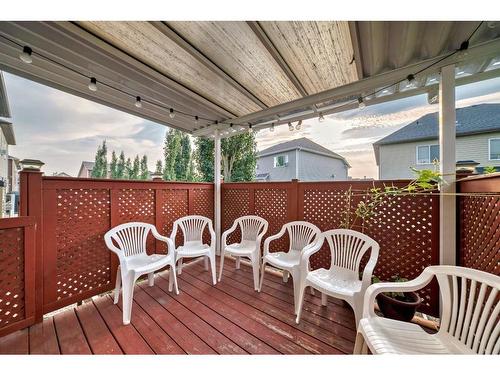 1031 Windhaven Close Sw, Airdrie, AB - Outdoor With Deck Patio Veranda With Exterior