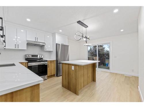 172 Falton Way Ne, Calgary, AB - Indoor Photo Showing Kitchen With Stainless Steel Kitchen With Upgraded Kitchen