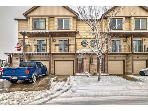 257 Copperpond Landing Se, Calgary, AB - Outdoor With Balcony With Facade