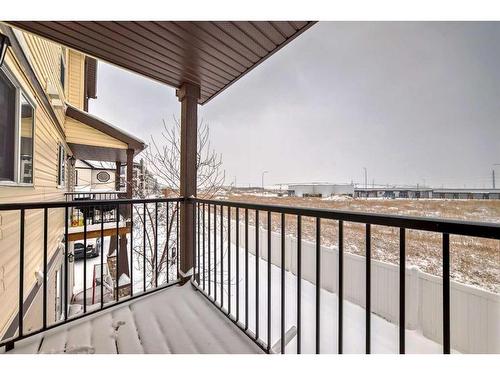 257 Copperpond Landing Se, Calgary, AB - Outdoor With Balcony With Exterior