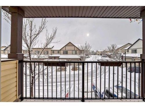 257 Copperpond Landing Se, Calgary, AB - Outdoor With Balcony