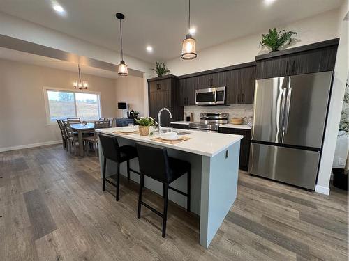 113 Gray Close, Sylvan Lake, AB - Indoor Photo Showing Kitchen With Upgraded Kitchen