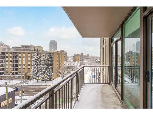 505-1111 10 Street Sw, Calgary, AB - Outdoor With Balcony With Exterior