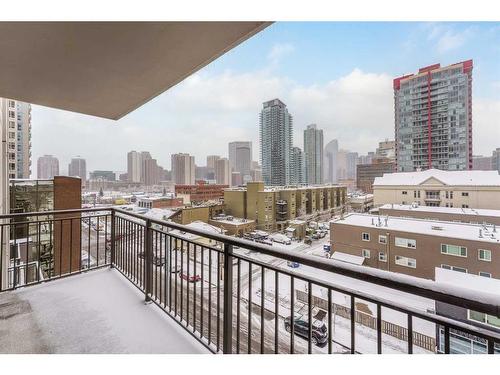 505-1111 10 Street Sw, Calgary, AB - Outdoor With Balcony With View