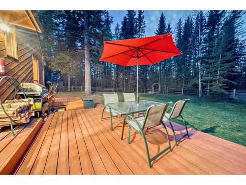 9 Ghost Road, Benchlands, AB - Outdoor With Deck Patio Veranda