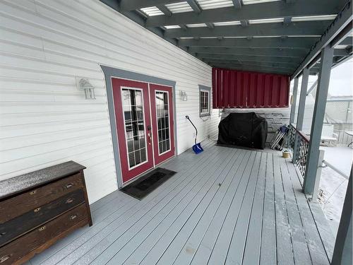 2130 19 Avenue, Didsbury, AB - Outdoor With Deck Patio Veranda With Exterior