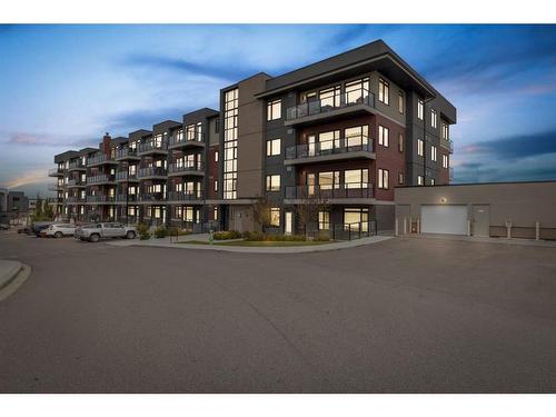 403-214 Sherwood Square Nw, Calgary, AB - Outdoor With Balcony With Facade