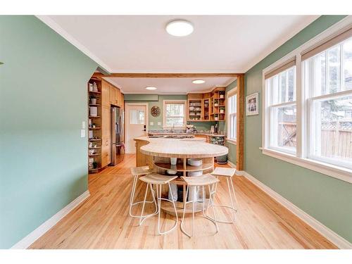 436 Muskrat Street, Banff, AB - Indoor Photo Showing Dining Room