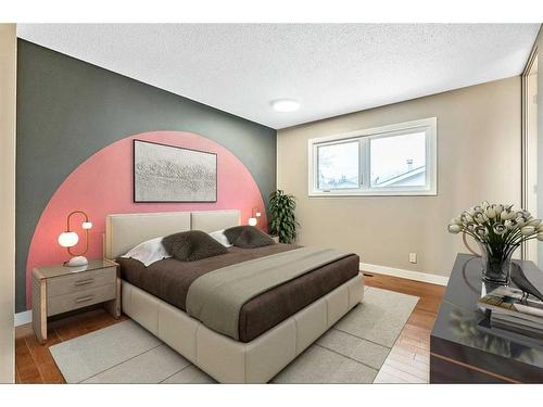 448 Ogden Drive Se, Calgary, AB - Indoor Photo Showing Bedroom