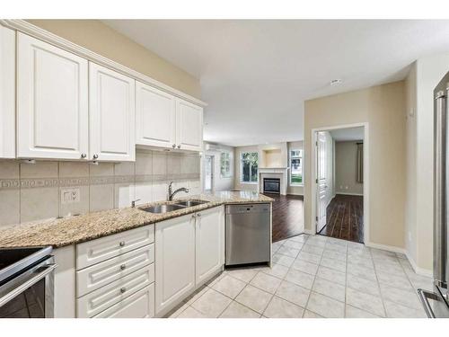 3104 Lake Fraser Court Se, Calgary, AB - Indoor Photo Showing Kitchen With Double Sink