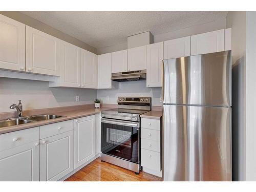 3216-3216 Sienna Park Green Sw, Calgary, AB - Indoor Photo Showing Kitchen With Stainless Steel Kitchen With Double Sink