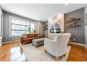 4815 19 Street Sw, Calgary, AB  - Indoor Photo Showing Living Room With Fireplace 