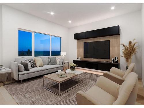 1920 10 Avenue Nw, Calgary, AB - Indoor Photo Showing Living Room