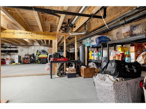 71 Ravenstern Point Se, Airdrie, AB - Indoor Photo Showing Basement