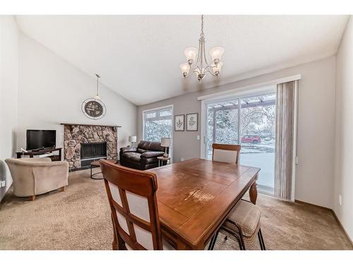 35 Templegreen Place Ne, Calgary, AB - Indoor With Fireplace