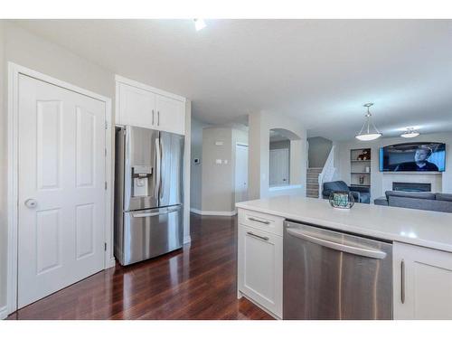 155 Willowbrook Drive Nw, Airdrie, AB - Indoor Photo Showing Kitchen With Stainless Steel Kitchen