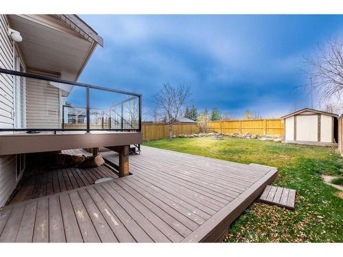 155 Willowbrook Drive Nw, Airdrie, AB - Outdoor With Deck Patio Veranda With Exterior