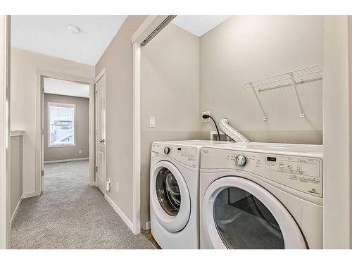 14 Silverado Saddle Heights Sw, Calgary, AB - Indoor Photo Showing Laundry Room