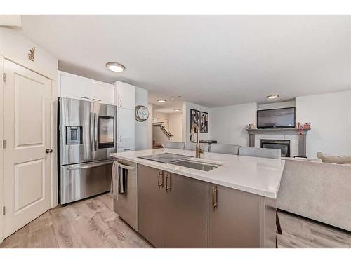 141 Cranston Way Se, Calgary, AB - Indoor Photo Showing Kitchen