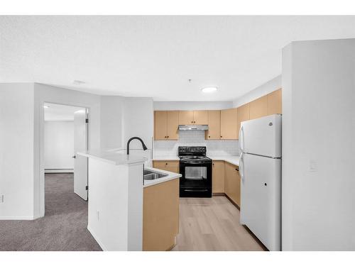 335-1717 60 Street Se, Calgary, AB - Indoor Photo Showing Kitchen