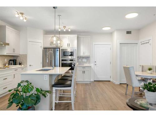 4308-522 Cranford Drive Se, Calgary, AB - Indoor Photo Showing Kitchen With Upgraded Kitchen