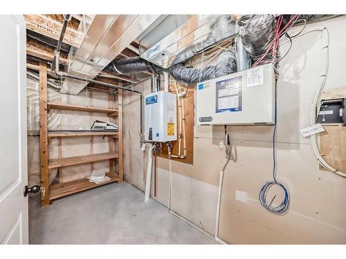 151 Masters Link Se, Calgary, AB - Indoor Photo Showing Basement