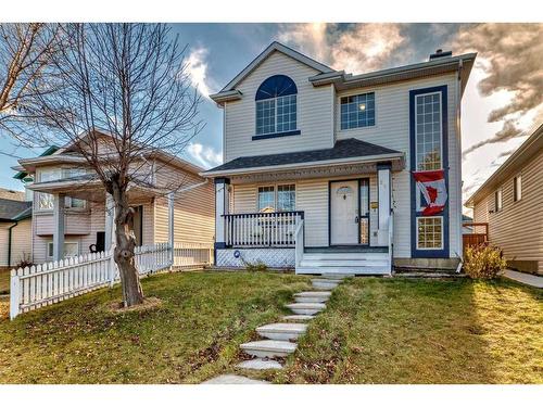 23 Harvest Rose Circle Ne, Calgary, AB - Outdoor With Deck Patio Veranda With Facade