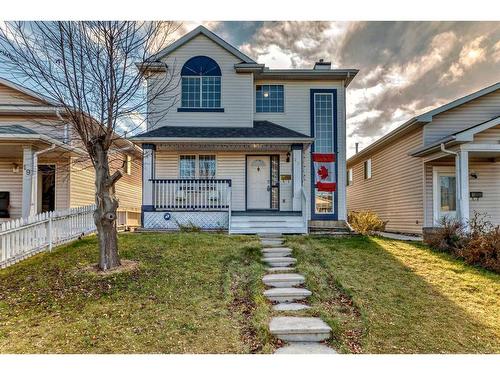 23 Harvest Rose Circle Ne, Calgary, AB - Outdoor With Deck Patio Veranda With Facade