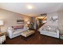 41 Evermeadow Manor Sw, Calgary, AB  - Indoor Photo Showing Living Room 