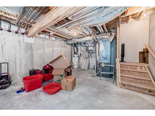 204 Crestbrook Common Sw, Calgary, AB - Indoor Photo Showing Basement