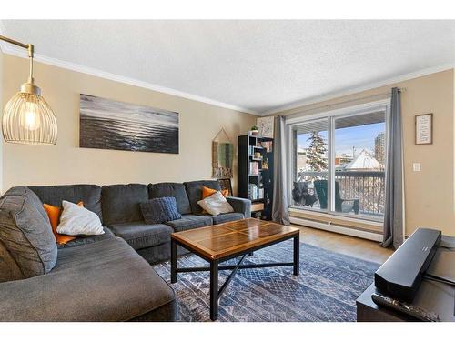 301-1721 13 Street Sw, Calgary, AB - Indoor Photo Showing Living Room