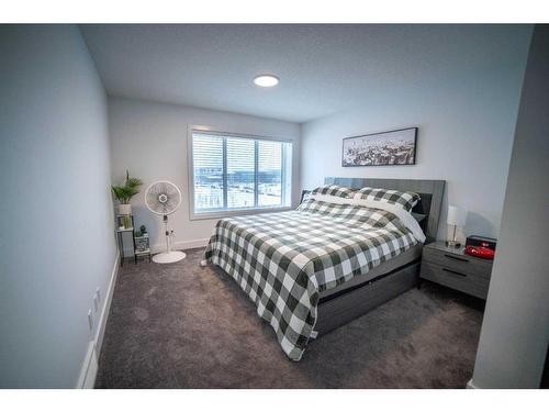 4375 Seton Drive Se, Calgary, AB - Indoor Photo Showing Bedroom