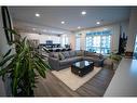 4375 Seton Drive Se, Calgary, AB  - Indoor Photo Showing Living Room 