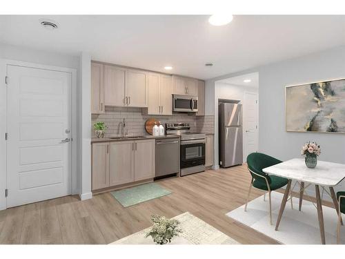 333 Magnolia Way Se, Calgary, AB - Indoor Photo Showing Kitchen