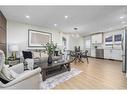 172 Penmeadows Close Se, Calgary, AB  - Indoor Photo Showing Living Room 