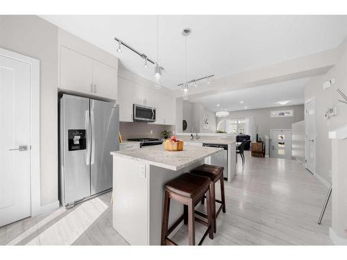 157 Sage Bluff Circle Nw, Calgary, AB - Indoor Photo Showing Kitchen With Upgraded Kitchen