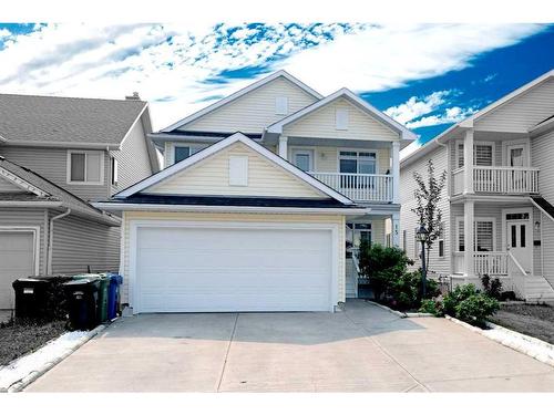 15 Coral Reef Close Ne, Calgary, AB - Outdoor With Balcony With Facade