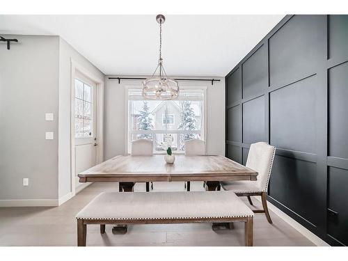 136 Riviera Way, Cochrane, AB - Indoor Photo Showing Dining Room