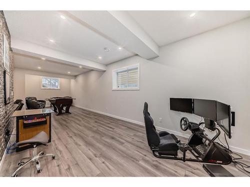 136 Riviera Way, Cochrane, AB - Indoor Photo Showing Office