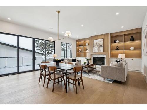 2919 12 Avenue Nw, Calgary, AB - Indoor With Fireplace