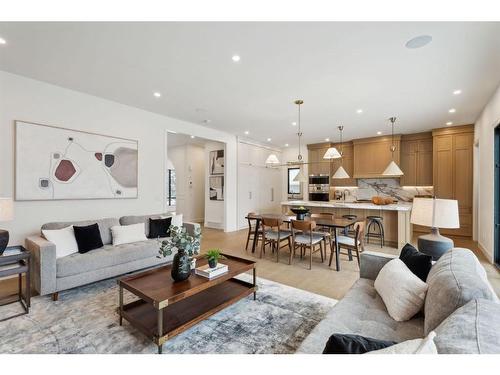 2919 12 Avenue Nw, Calgary, AB - Indoor Photo Showing Living Room