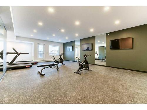 1208-111 Wolf Creek Drive, Calgary, AB - Indoor Photo Showing Gym Room