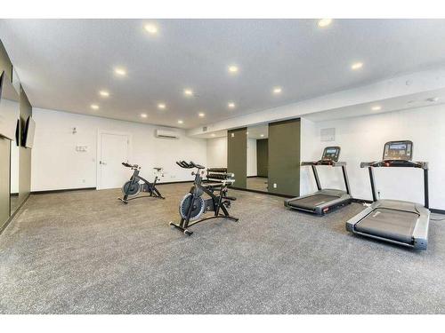 1208-111 Wolf Creek Drive, Calgary, AB - Indoor Photo Showing Gym Room