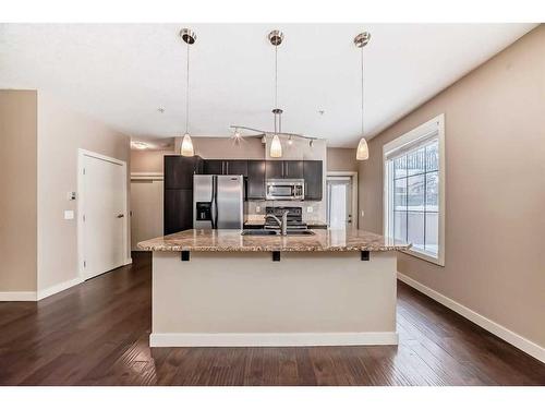 10-2307 14 Street Sw, Calgary, AB - Indoor Photo Showing Kitchen With Upgraded Kitchen