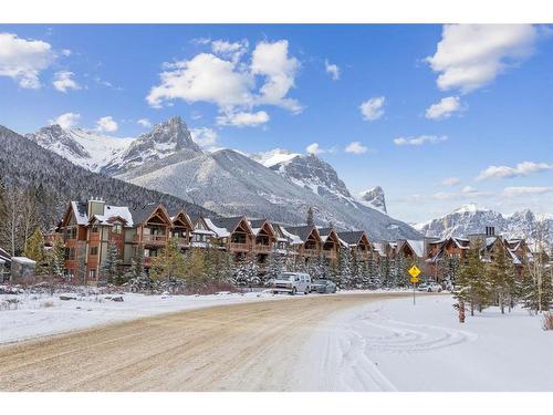 102A-1200 Three Sisters Parkway, Canmore, AB - Outdoor With View