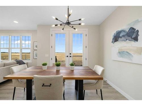 487 Kinniburgh Loop, Chestermere, AB - Indoor Photo Showing Dining Room